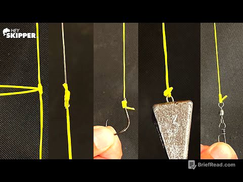 5 Knots ALL Fisherman Should Know | Knot Tying Tutorial | A Fishing Knot for EVERY Situation!