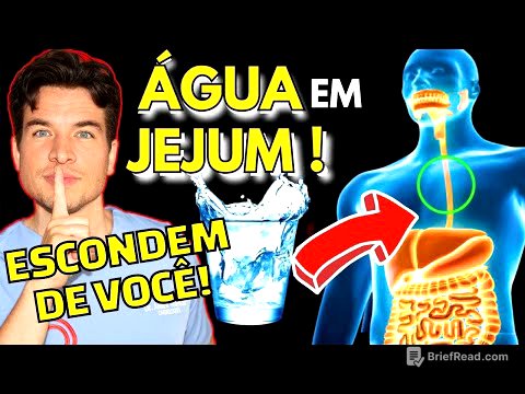 O VERDADEIRO motivo de TOMAR ÁGUA EM JEJUM TODOS OS DIAS (que ninguém te conta)!