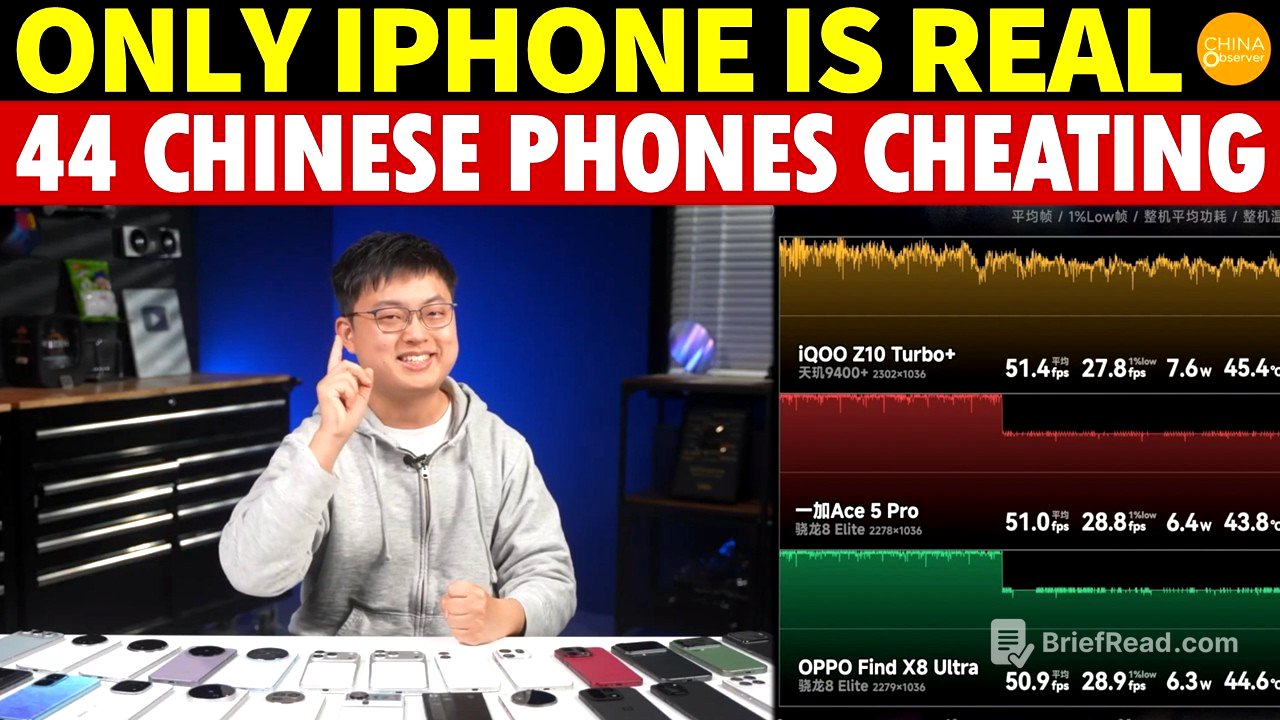 Only iPhone Is Real! Geekerwan Exposes 44 Popular Chinese Phones Cheating, Video Banned Online