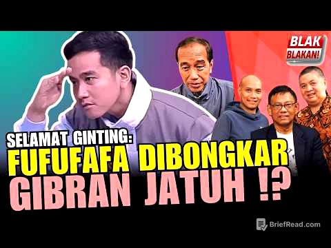 PEMAKZULAN GIBRAN DIBIARKAN PRABOWO ⁉️ - Selamat Ginting (Blak-Blakan #100)