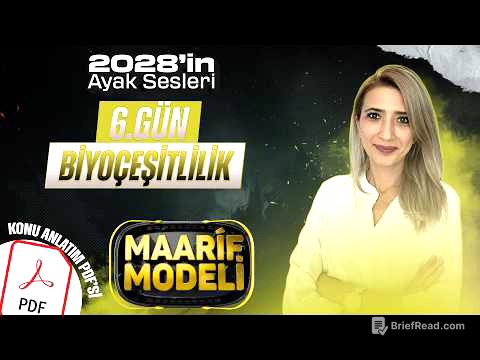 🚨 BİYOÇEŞİTLİLİK / 2028 MAARİF BİYOLOJİ KAMPI / 2028 MAARİF BİYOLOJİ KAMPI / (6.GÜN)