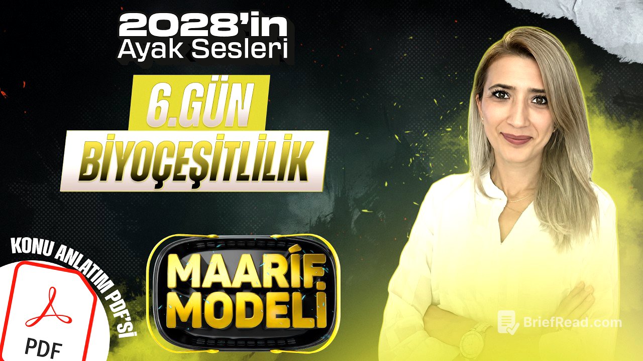 🚨 BİYOÇEŞİTLİLİK / 2028 MAARİF BİYOLOJİ KAMPI / 2028 MAARİF BİYOLOJİ KAMPI / (6.GÜN)