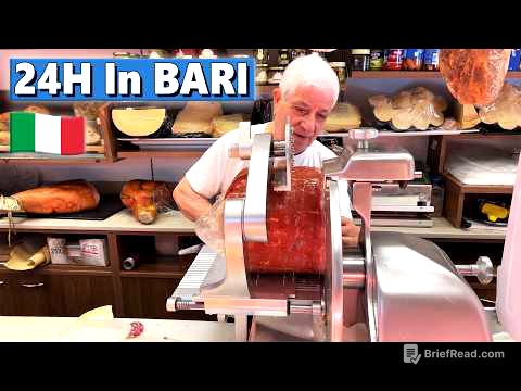 24H Of Italian Food In BARI - Ultimate Street Food Tour & Surprises 🇮🇹