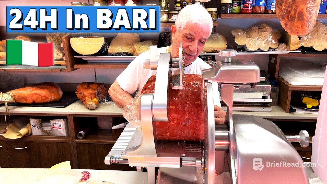 24H Of Italian Food In BARI - Ultimate Street Food Tour & Surprises 🇮🇹