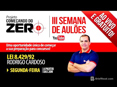 Começando do Zero - Rodrigo Cardoso - Lei 8.429/92