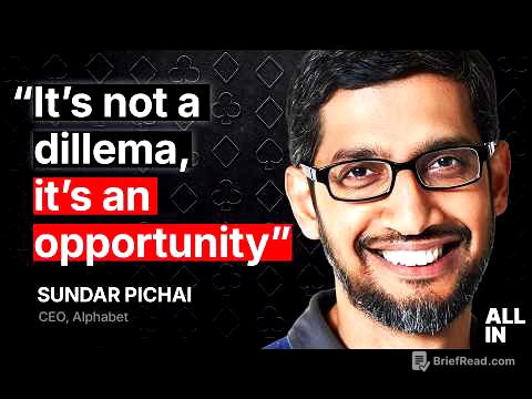 Sundar Pichai, CEO of Alphabet | The All-In Interview