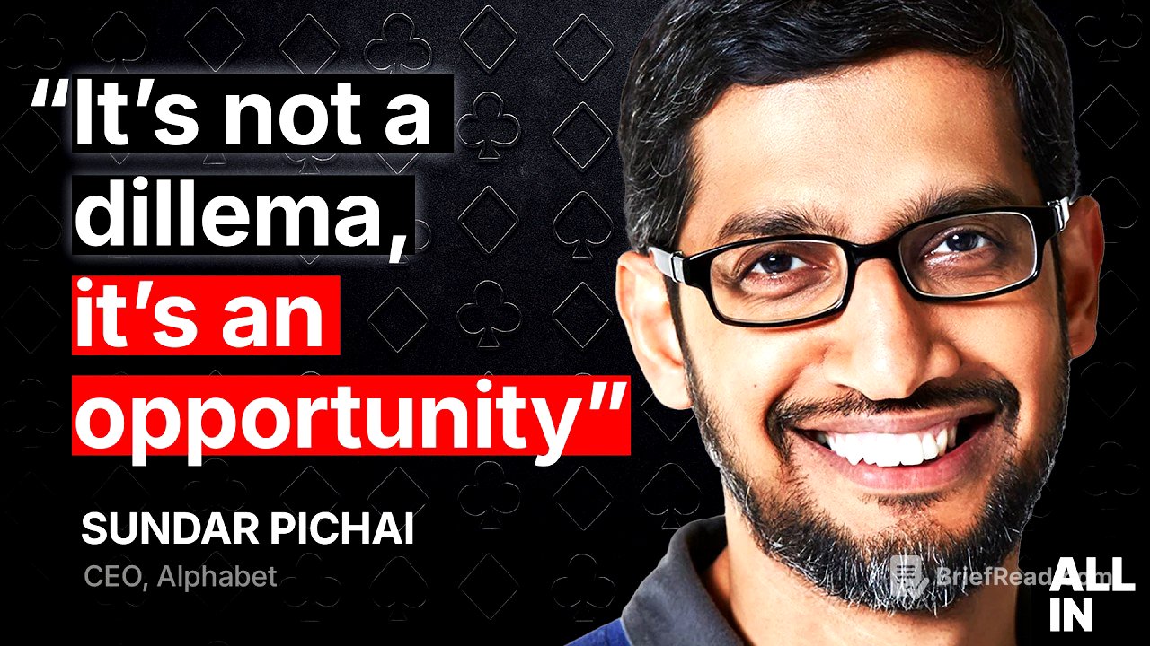 Sundar Pichai, CEO of Alphabet | The All-In Interview