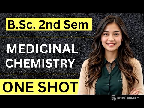 Medicinal chemistry | One Shot | B.Sc. 2nd semester ||