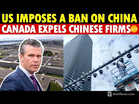 US Secretary of Defense Bans, China Removed by Microsoft in 24 Hours; Canada Expels Chinese Firms