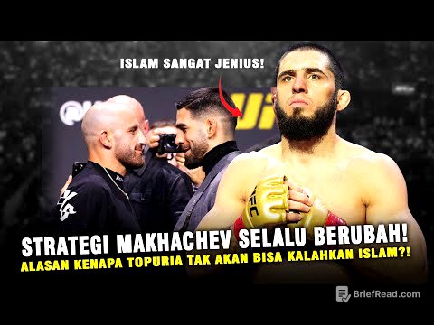 GILAAA!!🔥 INI ALASAN  Kenapa Topuria Tidak AKAN BISA KALAHKAN MAKHACHEV! Strateginya Selalu Berubah!