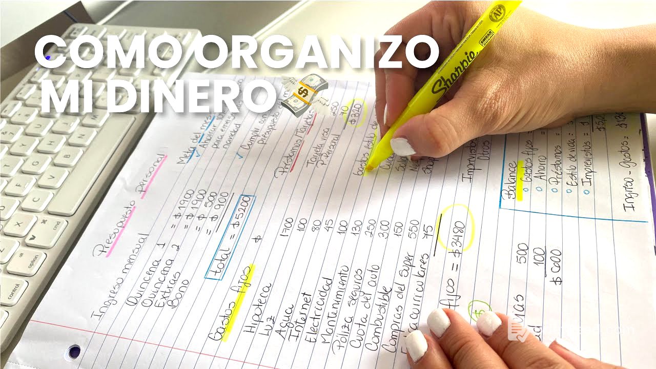 Cómo organizo mi dinero 💰 | Ingresos, gastos, presupuesto | Finanzas personales
