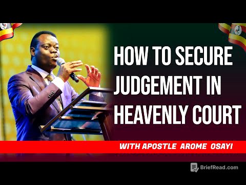 How to secure Judgement in Heavenly Court - Ap Arome Osayi