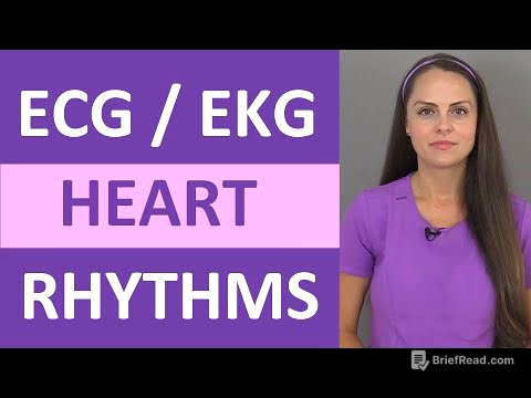 EKG Rhythms | ECG Heart Rhythms Explained - Comprehensive NCLEX Review
