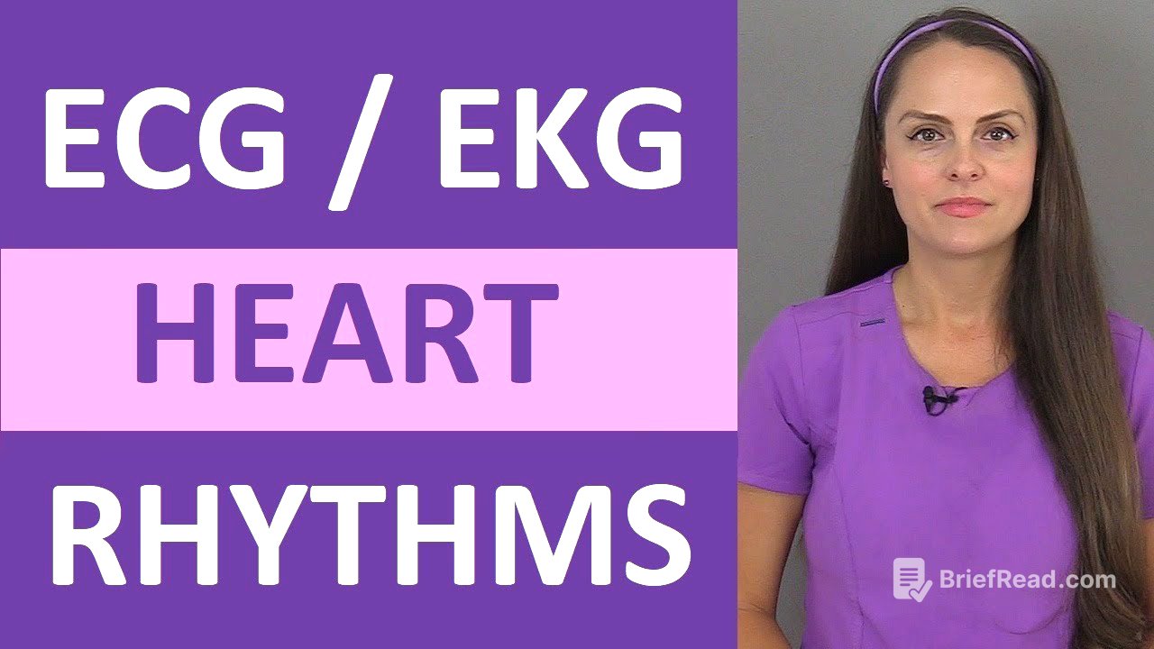 EKG Rhythms | ECG Heart Rhythms Explained - Comprehensive NCLEX Review