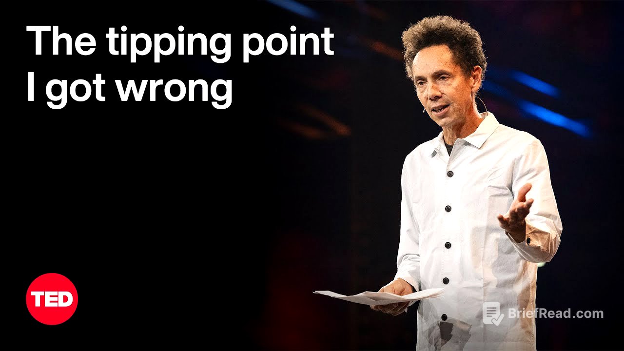 The Tipping Point I Got Wrong | Malcolm Gladwell | TED