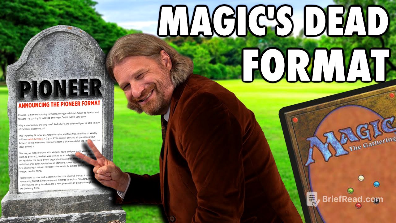 Dead Magic The Gathering Formats: Pioneer