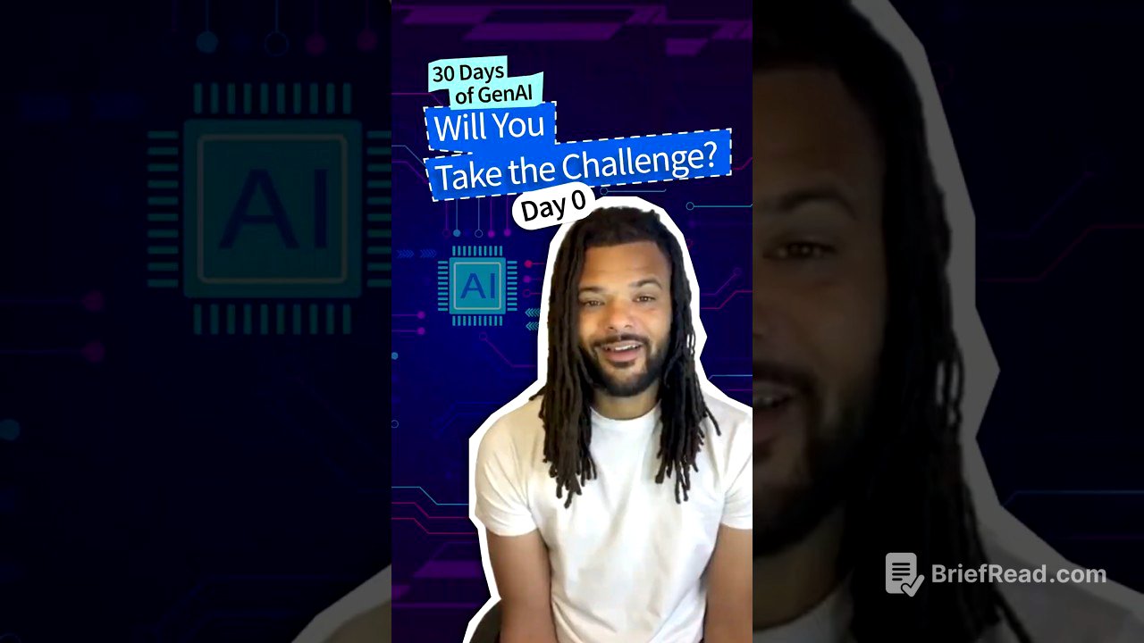 Learn AI in 5 Minutes a Day (30 Day Challenge!)
