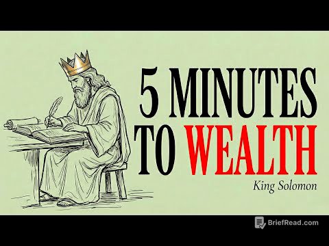 The 5-Minute Solomon Hack That Multiplies Money (Proverbs 10)