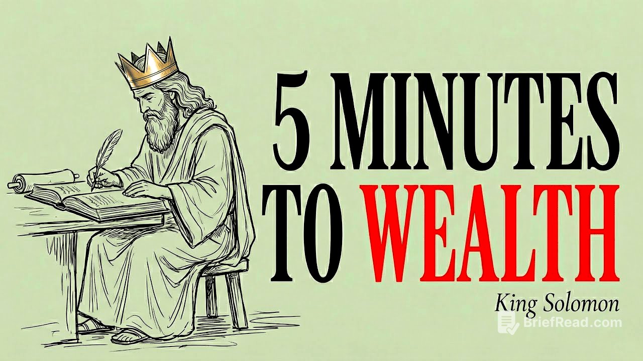 The 5-Minute Solomon Hack That Multiplies Money (Proverbs 10)