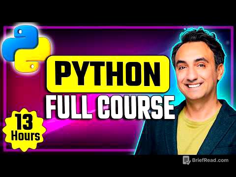 Python Full Course for Beginners (13 Hours) – From Zero to Hero