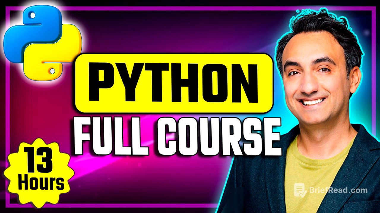 Python Full Course for Beginners (13 Hours) – From Zero to Hero