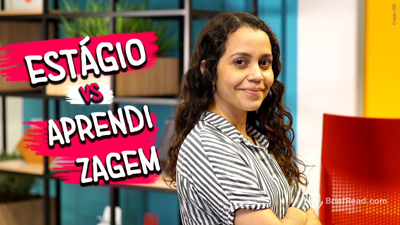 Estágio ou aprendiz? Qual é a diferença? 🤔