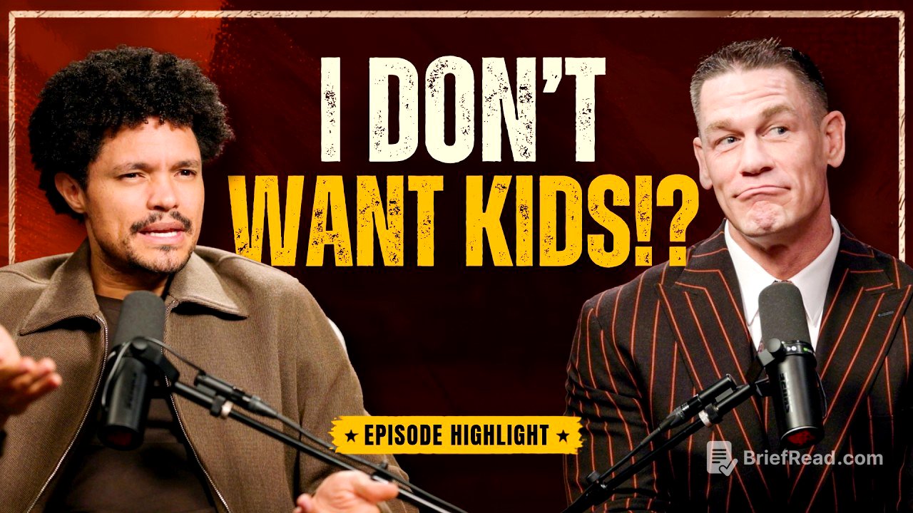 John Cena Reveals Why He Doesn't Want Kids