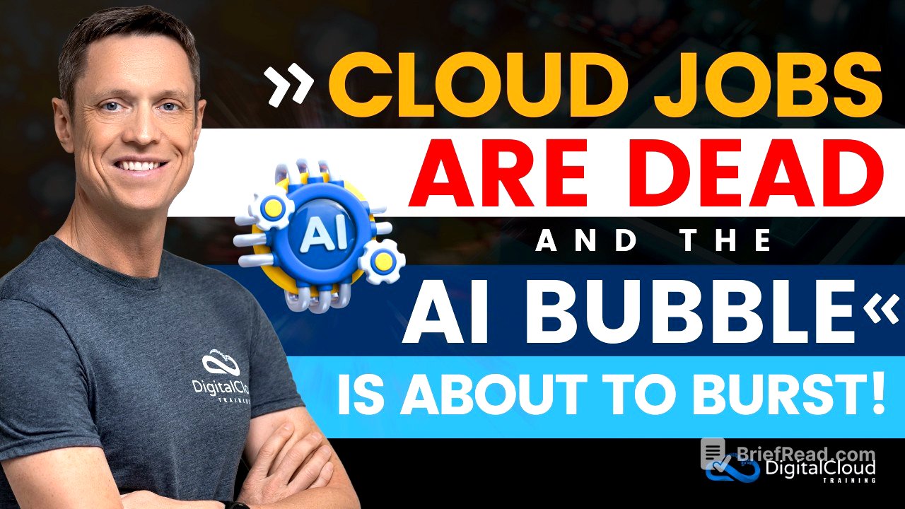 Cloud Jobs are Dead and the AI Bubble is about to Burst