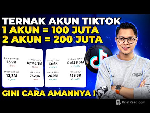 TERNAK AKUN TIKTOK, 1 AKUN = 100 JUTA, 2 AKUN = 200 JUTA, CUMA 2 JAM SEHARI !