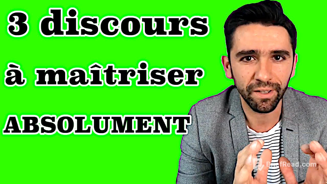 Les 3 discours de base