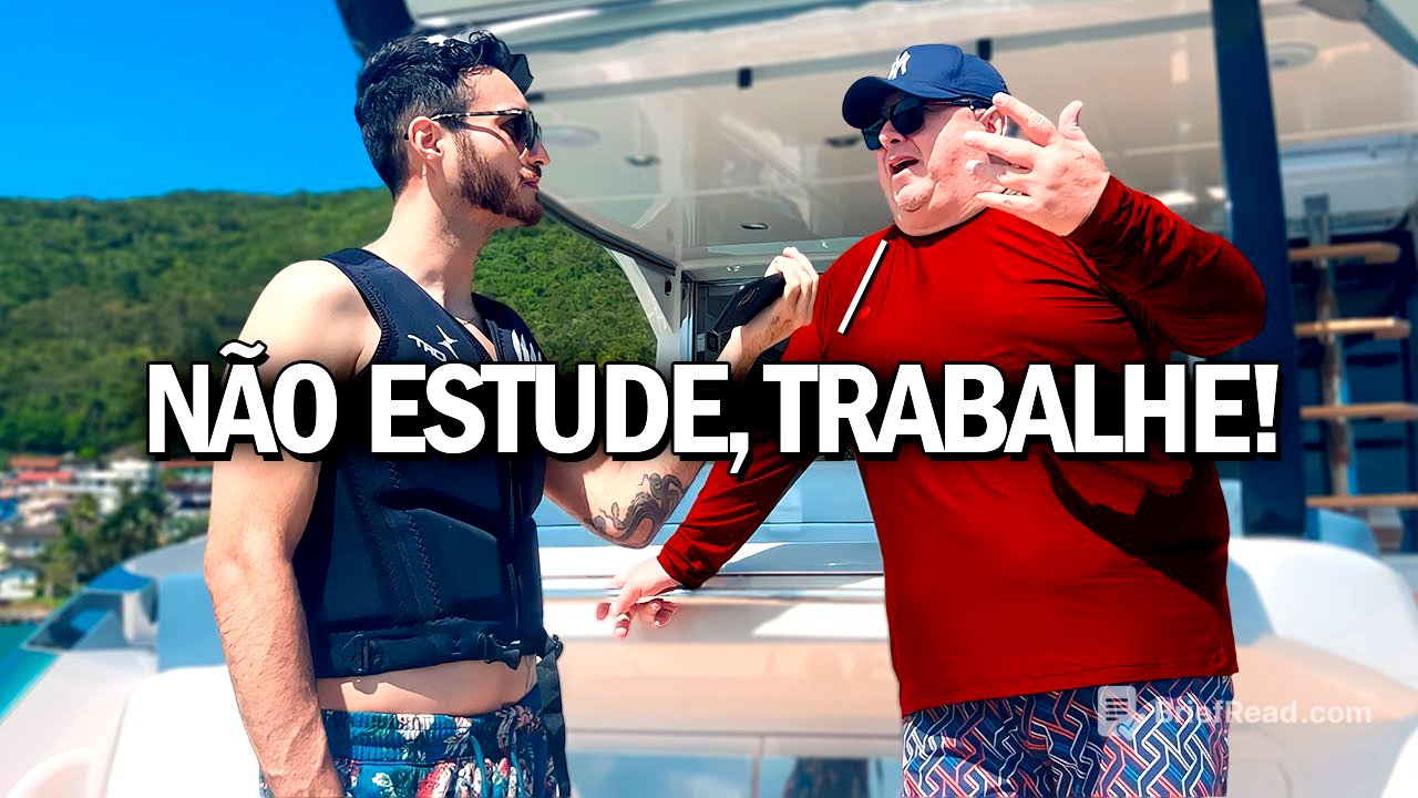 Perguntei Para Donos De Iates/Lanchas Como Ficar Rico