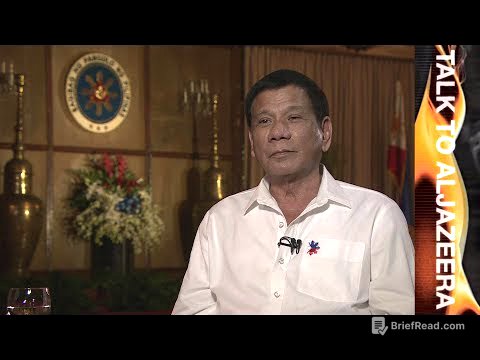 Rodrigo Duterte on drugs, death and diplomacy | Talk to Al Jazeera