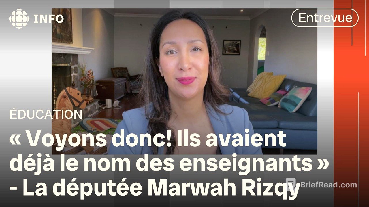 11 enseignants suspendus : une réponse trop tardive? | D'abord l'info
