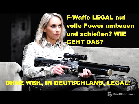 Monster Luftgewehre legal umbauen! Riesen Gesetzeslücke gefunden.