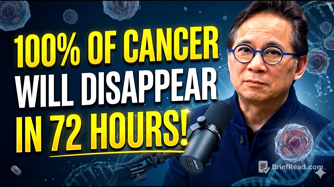 Seniors  No  1 Oncologist Reveals Foods to Starve Cancer Cells Naturally After 50! |Dr. William Li