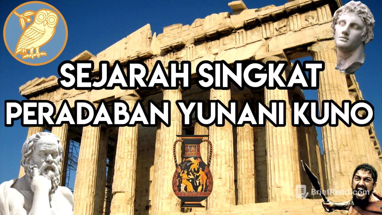 Sejarah Singkat Peradaban Yunani Kuno (Zaman Neolitikum hingga Era Alexander Agung)