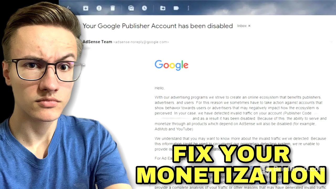 AdSense Account Closed For Invalid Traffic (How I ACTUALLY Fixed It)
