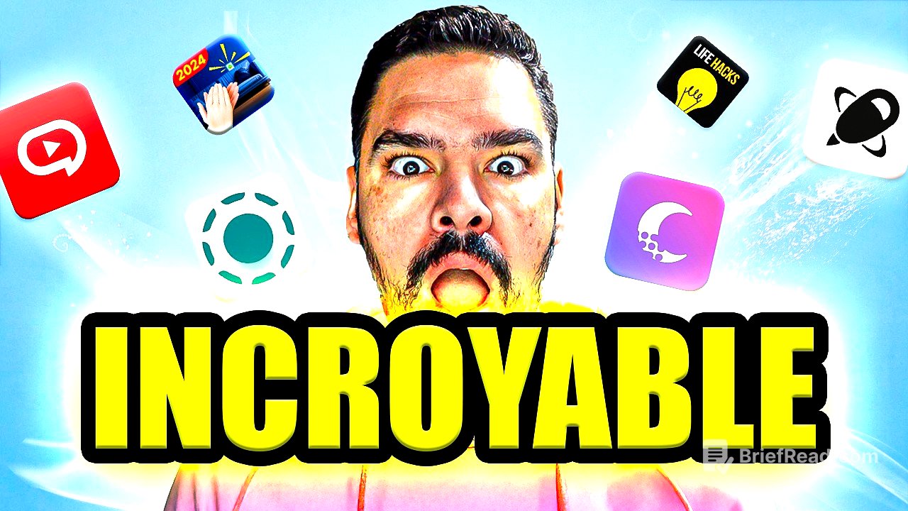 5 Applications - TOUT LE MONDE DEVRAIT LES UTILISER!! (Immanquable)
