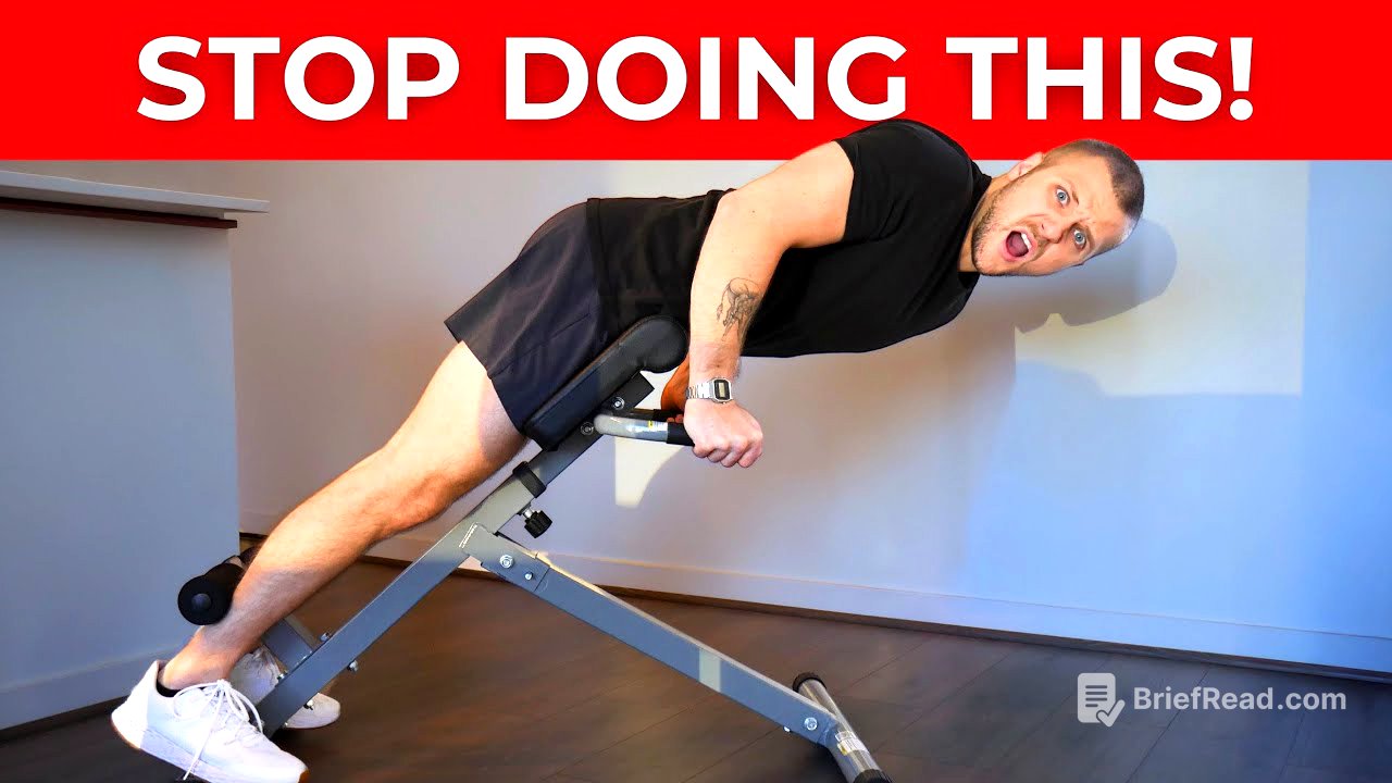 The TRUTH About Back Pain "Bulletproofing" Exercises