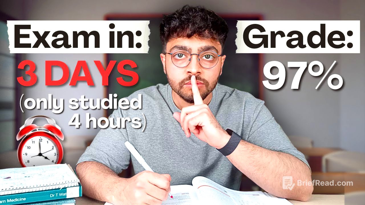 How to Cram 4 Months of Studying in 4 Hours (I'll delete this if you don't get A*s)