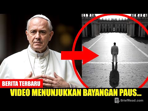 VIDEO MENAKUTKAN BAYANGAN PAUS LEO XIV!