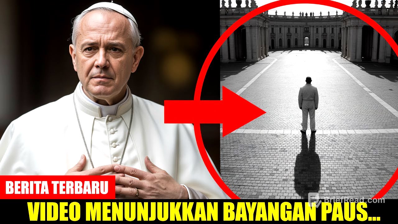 VIDEO MENAKUTKAN BAYANGAN PAUS LEO XIV!