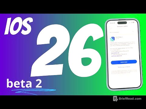 iOS 26 beta 2 disponible! Quelles nouveautés sur iPhone?