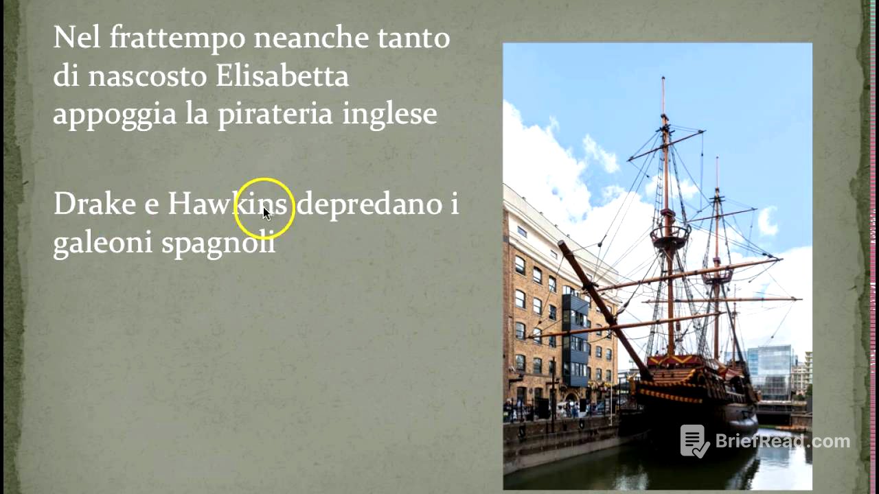 3 13 5 L'Inghilterra di Elisabetta Tudor