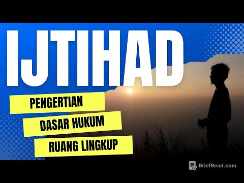 Ijtihad || Pengertian, Dasar Hukum dan Ruang Lingkup