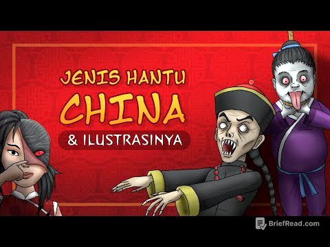 Jenis Hantu China & Ilustrasinya 中国鬼 | Kartun Hantu & Cerita Misteri Horor indonesia, #horortime