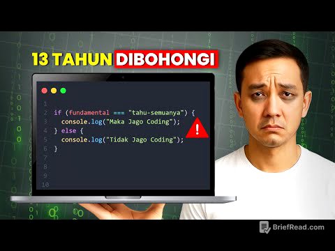 Butuh 13 Tahun Saya Menyadari Ini, Saya Bongkar Dalam 8 Menit