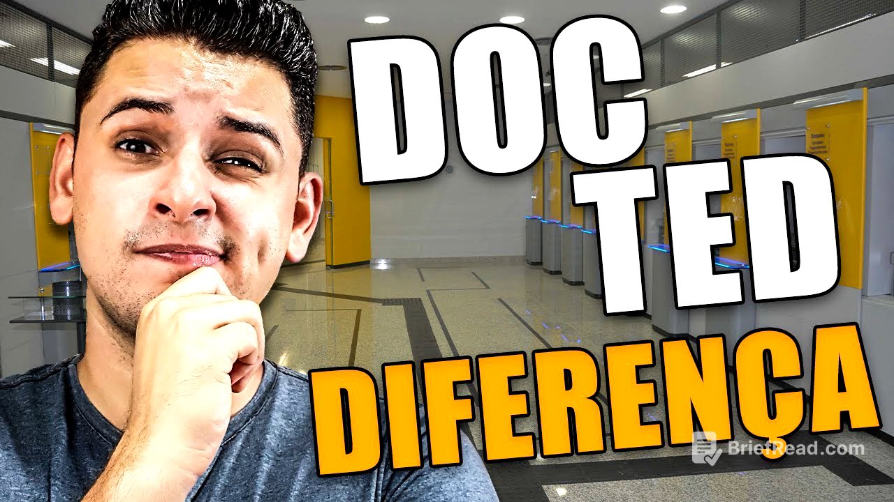 QUAL A DIFERENÇA ENTRE TRANSFERÊNCIA DOC E TED? [Atualizado]