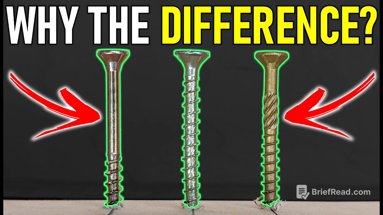 What Pros Know About Screws. That Beginners Don't.