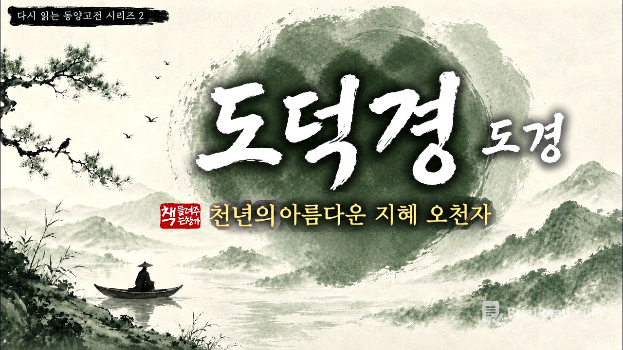 도덕경(道經)｜천년의 지혜 道와 德에 대한 경전｜동양철학의 정수｜아름다운 지혜의 5천 자